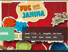 Tablet Screenshot of fug-und-janina.de